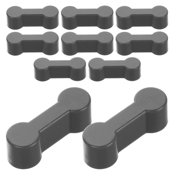 Ulthilift 20pcs Plastic Train Track Adapter Kit Dog Bone Connectors Extension Pieces for Building Expanding Toy Railway Track Connector Pack Accessories