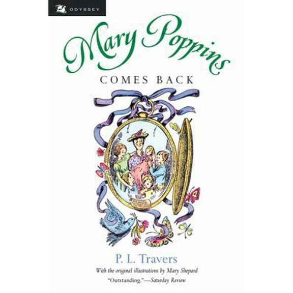 Pre-Owned Mary Poppins Comes Back (Paperback) 0152017194 9780152017194