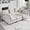 Beige, variant on HAWGUAR Modular Sectional Sofa Convertible L U Shaped Sofa Couch with Storage, Comfy Cloud Sleeper Sectional Sofa Bed Set, Modern DIY Combination Couches for Living Room, Apartment(Grey)