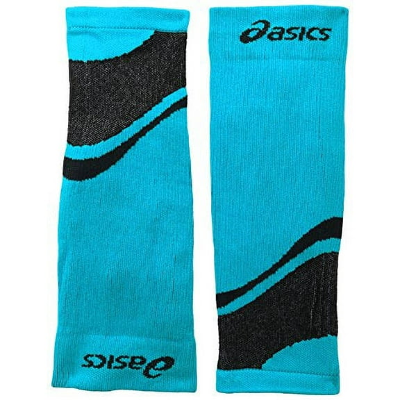 ASICS Rally Leg Sleeves, Turquoise, Large