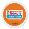 New Dunkin Donuts K-Cup Pods, French Vanilla, 24/Box , Each