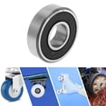 thumbnail image 2 of Unique Bargains 63/22DDU Deep Groove Ball Bearings P5 22x56x16mm Lubricated Bearings Double Rubber Seal Black Silver Tone Scooter Skateboard Wheel, 2 of 6