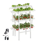 Hydroponic Grow Kit 3-Tier 90 Sites Indoor Garden System