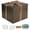 brown, variant on Large gift box, 12x12x10 inches, suitable for gifts, birthdays, wrapping, Valentine's Day, Mother's Day, Christmas, anniversaries, family or business occasions