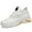 White, variant on Men'ssneakers Stylish Sneakers Dad Shoes Height Increasing Sneakers for Performance and Everyday Comfort Black 40
