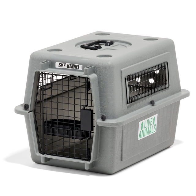 Open Box Petmate Sky Kennel for Dogs & Cats, IATA Approved, Plastic ...