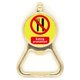 thumbnail image 1 of Logo no comer Botellas de cerveza, abrelatas de acero inoxidable., 1 of 3