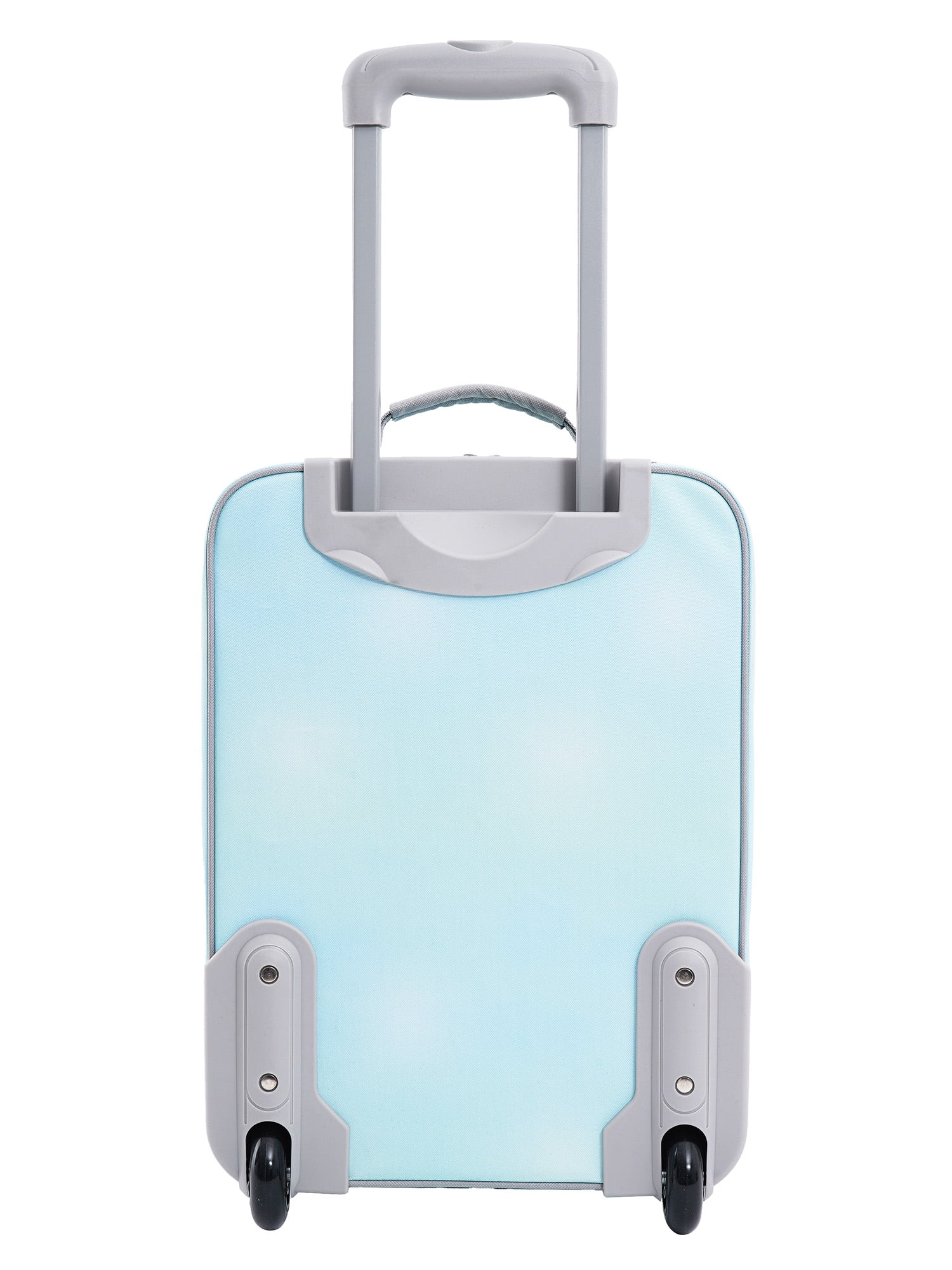 Travelers Club 3-Piece Soft Side Kid's and Junior Rolling Carry-on Luggage Set, Blue Omni