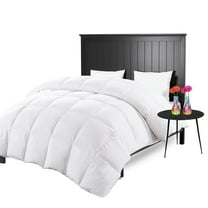 Machine Washable Duvet Insert - Down Alternative Comforter, Reversible & Ultra Soft for All Seasons