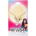 thumbnail image 2 of DC Comics Official: Wonder Woman Logo Crystal Pendant Necklace, Stainless Steel, 2 of 4