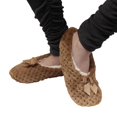 thumbnail image 2 of CHOK Adult Super Soft Warm Cozy Fuzzy Soft Touch Slippers Non-Slip Lined Socks  Assortment B  Medium 3 Pairs, 2 of 4