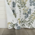 thumbnail image 5 of Sun Zero Remi Floral Leaf Print Blackout Grommet Curtain Panel, 40"X84", Multi, 5 of 8