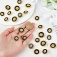 thumbnail image 3 of Alloy 24pcs Metal Blazer Button 3 Size Antique Lion Buttons Single Hole Sewing Buttons Black Golden Shank Buttons for Men Women Clothing Suits Coats Uniform DIY Crafts 18/20/23mm, 3 of 5