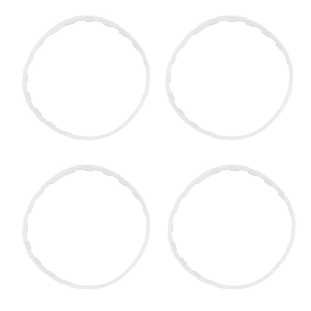 Pneu de Roue pour Balayeuse, 4 Pcs Remplacement Accessoire de Balayeuse Pneus pour Robot de Balayage Testé Professionnellement