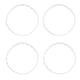thumbnail image 5 of Paquete de 4 neumáticos de repuesto para un rendimiento mejorado Anillos de rueda universales resistentes al desgaste para robots de limpieza, 5 of 8