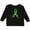 AB-Black, variant on Inktastic Mental Health Awareness Ribbon with Green Hearts Boys or Girls Long Sleeve Toddler T-Shirt