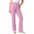 thumbnail image 3 of Roaman's Women's Plus Size Petite Plus Size Comfort Stretch Straight Leg Jean, 3 of 5