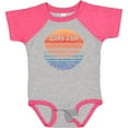 thumbnail image 3 of Inktastic Lake Erie Distressed Retro Sunset Boys or Girls Baby Bodysuit, 3 of 5