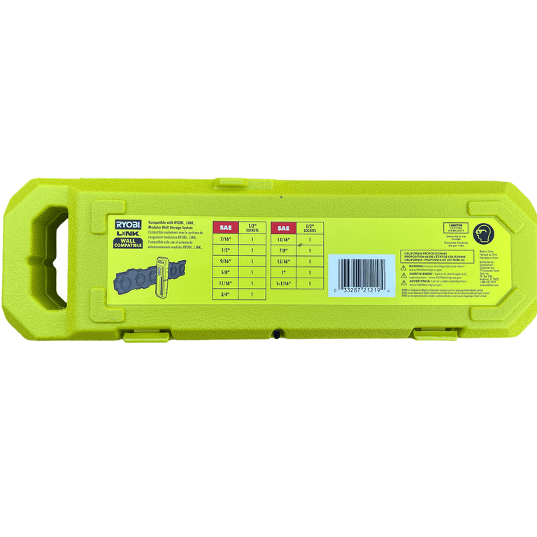 Ryobi impact socket set deals
