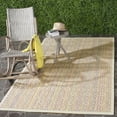88 sq. ft. Rectangular Polypropylene Rug in Multicolor