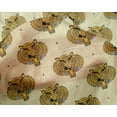 thumbnail image 4 of oneOone Silk Tabby Fabric Animal Face Block Print Fabric BTY 42 Inch Wide, 4 of 4