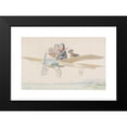 thumbnail image 2 of Karl Feiertag 14x11 Black Modern Framed Museum Art Print Titled - Two Children and a Dachshund on a Plane, 2 of 5