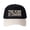 Khaki-Black, variant on THE KING IS COMING JESUS IS KING Letter Embroidered Color Block Trucker Hat Unisex Adjustable Cotton Breathable Fashion Cap for Travel Daily Wear