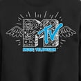 thumbnail image 3 of MTV Logo - Doodle M - Toddler And Youth Crewneck Fleece Sweatshirt, 3 of 5