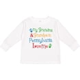 thumbnail image 3 of Inktastic Pennsylvania Grandma and Grandpa Love Me Boys or Girls Long Sleeve Toddler T-Shirt, 3 of 5