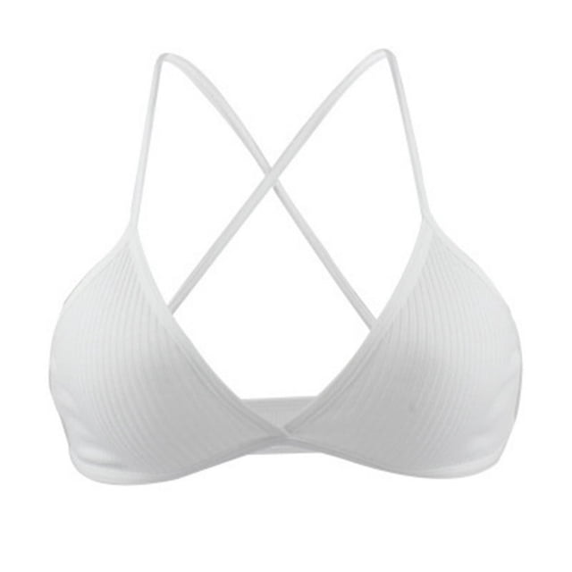 EIMELI Soutien-gorge Push Up Lingerie Sans Fil Femme Deep V Bralette Style