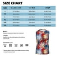 thumbnail image 6 of Pofeuu Hawaiian Style Print Men's Muscle T-Shirt, Sleeveless, Muscle Tank, Classic Muscle Tee Top For Men Casual Sleeveless Muscle T-Shirt Trendy Clothes-Medium, 6 of 7