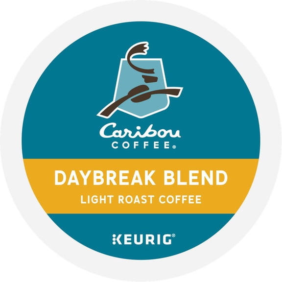Caribou Coffee Daybreak Morning Blend Light Roast K-Cup Box - 10 ct.