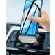 thumbnail image 2 of Sidaley Soporte de teléfono Universal para coche recién actualizado soporte de teléfono de coche de gravedad portátil soporte de Clip de montaje de Teléfono y Comunicación plata, 2 of 6
