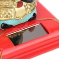 thumbnail image 4 of Riousery Solar Powered Guan Yu Statue with Dust Cover, Nodding Guan Gong Figurine, Fortune Feng Shui Decor Sculpture (3.15 in / 8 cm) - Green, 4 of 4