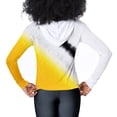 thumbnail image 2 of Women's Certo  White Pittsburgh Steelers Rundown Lightweight Pullover Hoodie, 2 of 2