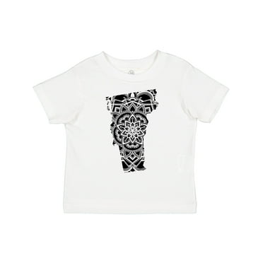 Inktastic Vermont Silhouette Mandala Boys or Girls Toddler T-Shirt