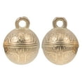 thumbnail image 1 of 2Pcs Copper Pet Bells Decorative Dog Bells Portable Copper Bells, 1 of 8