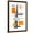 Brown Frame, variant on Art.com Rauth in Orange Art Print by Tonya Newton, 12" x 18"