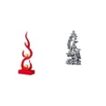 thumbnail image 1 of Escultura abstracta de fuego,Estatua de arte abstracto para decoración del hogar,Escultura de fuego moderna,coleccionable,regalo,Estatua de Guan Yin,Estatua de Guan Yin para decoración del, 1 of 8
