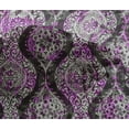thumbnail image 5 of oneOone Viscose Chiffon Purple Fabric Block Sewing Material Print Fabric By The Yard 42 Inch Wide, 5 of 5