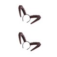 thumbnail image 1 of Diadema de Halloween Yuarrent cuerno Accesorios para el cabello 13x11x28cm 2piezas, 1 of 1