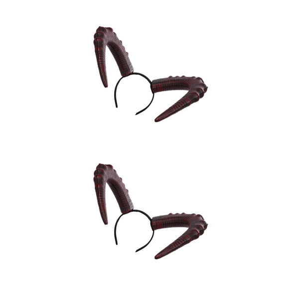 Advancent Halloween Headband Decorations Devil Hair Styling Christmas Head Hoop Festival Headwear Performance Masquerade Party Prop 13x11x28cm 2piezas Advancent CBP544359