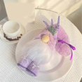 thumbnail image 5 of Lavender Swedish Gnomes Decoration for Home Pastel Spring Summer Tiered Tray Plush Decor Nordic Dwar, 5 of 5