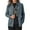 Blue, variant on Vedolay Fall Clothes for Women 2023 Button Zipper Up Jackets Coats Outwear Black,M