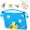 Blue, variant on Kids Case for iPad 5th/6th Generation, Air 1/2 , Pro 9.7 inch Portable Handle Cover with Stand