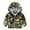 Army Green, variant on Hicidod Toddler Rain Jackets Hooded Long Sleeve Zipper Rain Coats Lightweight Thin Cute Cartoon Printed Windbreaker Coat