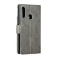 thumbnail image 5 of Galaxy A20S Wallet Case, Allytech Premium PU Leather Multiple Cards Slots Cash Holder Flip Cover Kickstand Protective Kickstand Magnetic TPU Back Cover Case for Samsung Galaxy A20S, Gray, 5 of 10