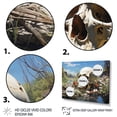 thumbnail image 3 of Designart "Skull magic Remains Pastoral I" Modern Floater Framed Canvas Print, 3 of 7
