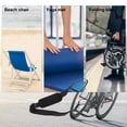 thumbnail image 7 of Uxcell 2Pcs Carrying Beach Chair Straps Adjustable Beach Chair Straps Black, 7 of 7