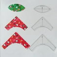 thumbnail image 4 of Quilting Templates Stencils Kit Handmade Sewing Patterns Clear Acrylic DIY Tool, 4 of 17